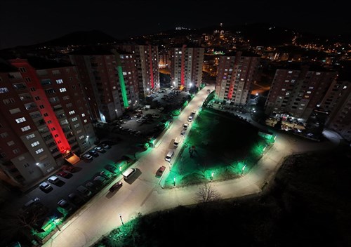 Canik'te Aydınlık Sokaklar Modern Parklar