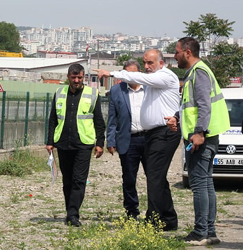 Başkan Sandıkçı Sahadan Ayrılmıyor 
