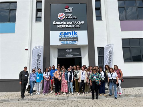 Avrupalı Öğretmenler Canik Keşif Kampüsü’ne Hayran Kaldı